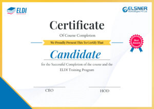 Elevate your career with the ELDI Certificate Course, designed to provide industry-relevant skills and certification for professional advancement.